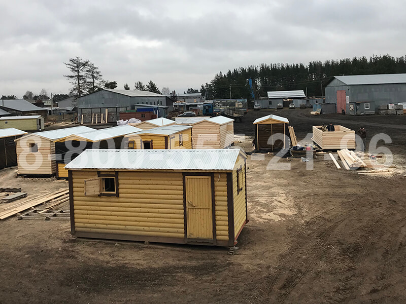 площадка для готовых бань