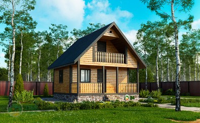 Бани из бруса