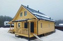 Двухэтажный каркасный дом 12.5х11м в Московской области