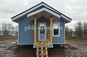 Одноэтажный каркасный дом 8 на 5м в Новгородской области д. Базарово