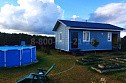 Одноэтажная каркасная баня 9х5м. в Тульской области.