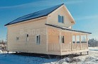 Полутораэтажный каркасный дом «Нева» 12х7,5