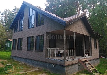 Каркасный дом 12х9 м.