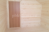 Полутораэтажный каркасный дом «Тифина» 6х8