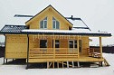 Двухэтажный каркасный дом 12.5х11м в Московской области