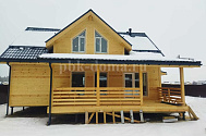 Мансардный каркасный дом «Урал» 12,5х11