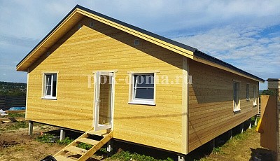 Каркасный дом 15х9м по проекту заказчика в г. Тула