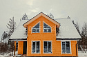 Двухэтажный каркасный дом 9х8 м. в Новгородской области