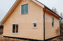 Двухэтажный каркасный дом 9х8 м. в Новгородской области
