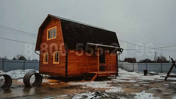 Отзыв о строительстве дома из бруса в Новгородской области