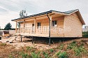 Одноэтажный каркасный дом 13,8х11м. в Тверской области.