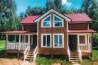 Полутораэтажный каркасный дом «Нева» 12х7,5