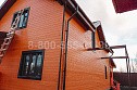 Двухэтажный каркасный дом 14х9м. в Ленинградской области.