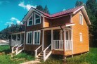 Полутораэтажный каркасный дом «Нева» 12х7,5