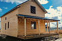 Каркасный двухэтажный дом 12 на 7,5 м. в Ленинградской области