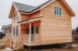 Полутораэтажный каркасный дом «Нева» 12х7,5