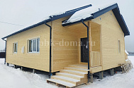 Одноэтажный каркасный дом «Мусь» 12х8
