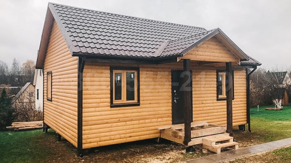 Отзыв о строительстве одноэтажного каркасного дома 8х6м. в Московской области.