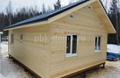Одноэтажный каркасный дом «Нолгаш» 8х6