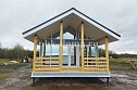 Одноэтажный каркасный дом 8 на 5м в Новгородской области д. Базарово
