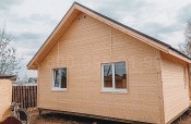 Каркасный одноэтажный дачный дом «Рейн» 10х8